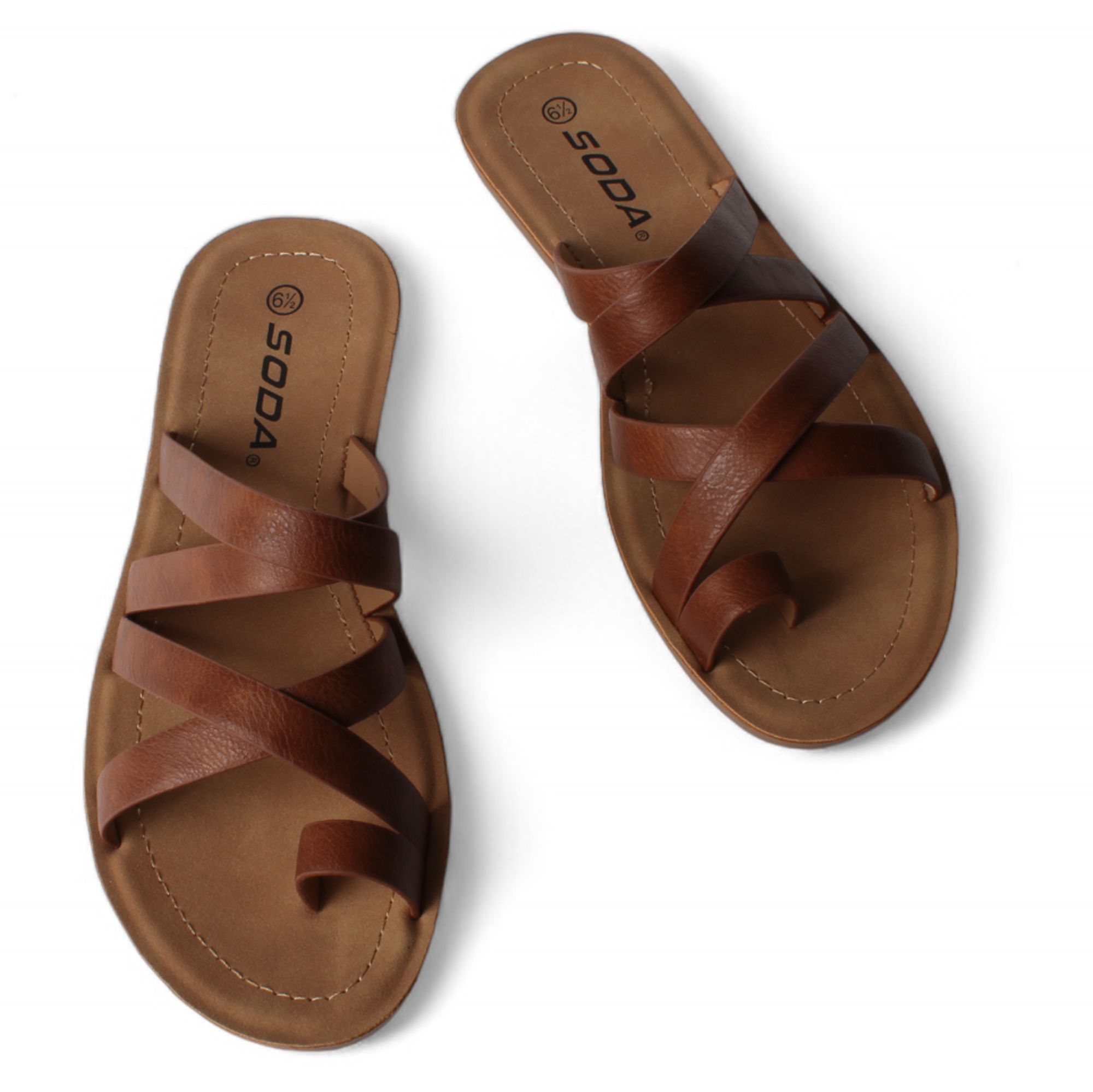 FORTUNE DYNAMICS Isabel Flat Sandal FD ISABEL-S-COG - Shiekh