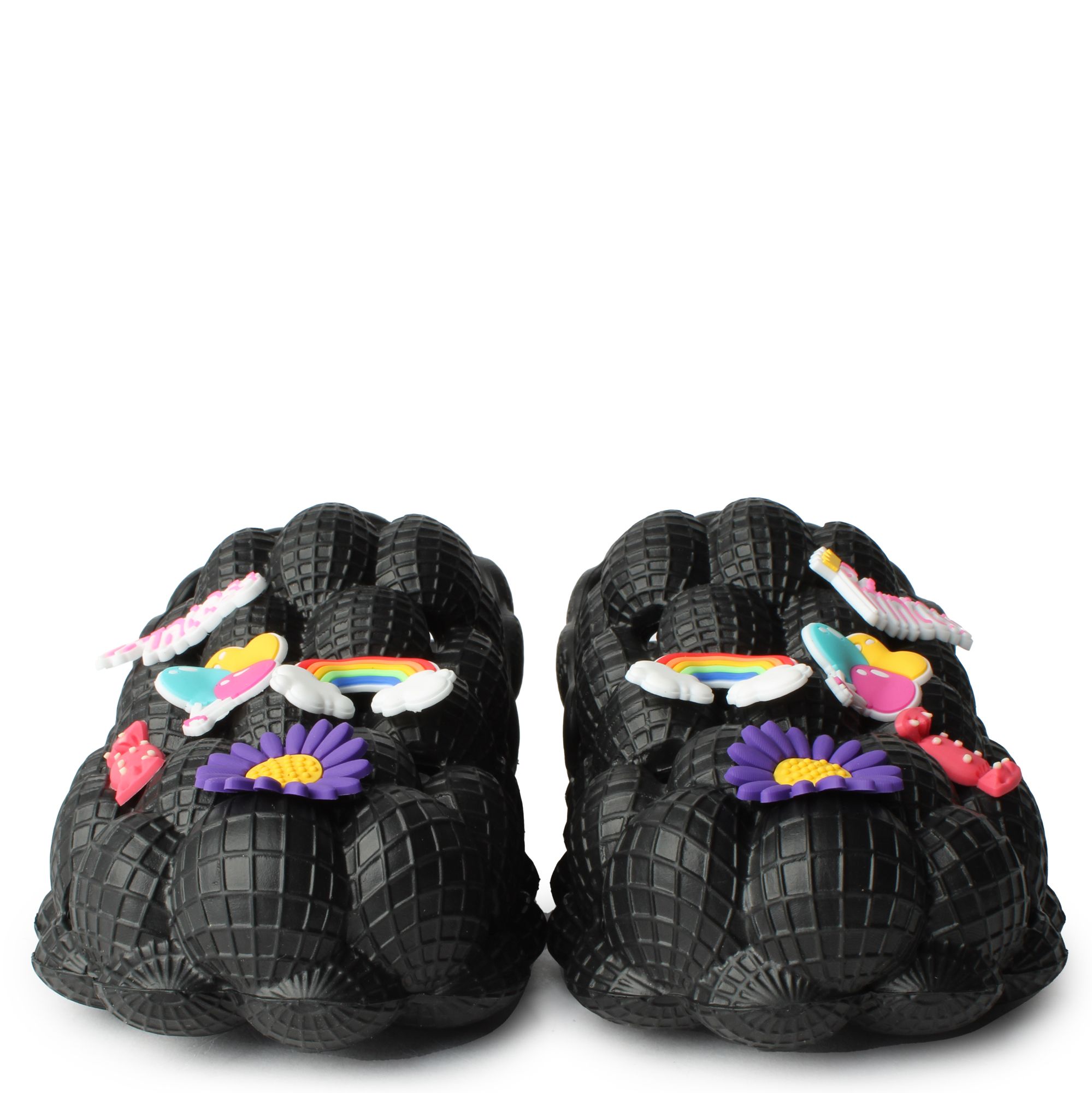 YOKI SHOES Bubble Charm Sandal JORDYN-Y-BLK - Shiekh