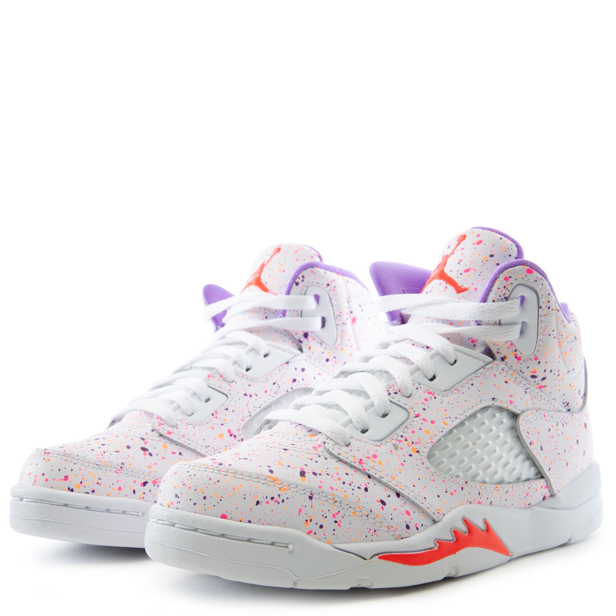 Air Jordan 5 “Easter” White/Laser Crimson-Voltage Purple SZ offers 12