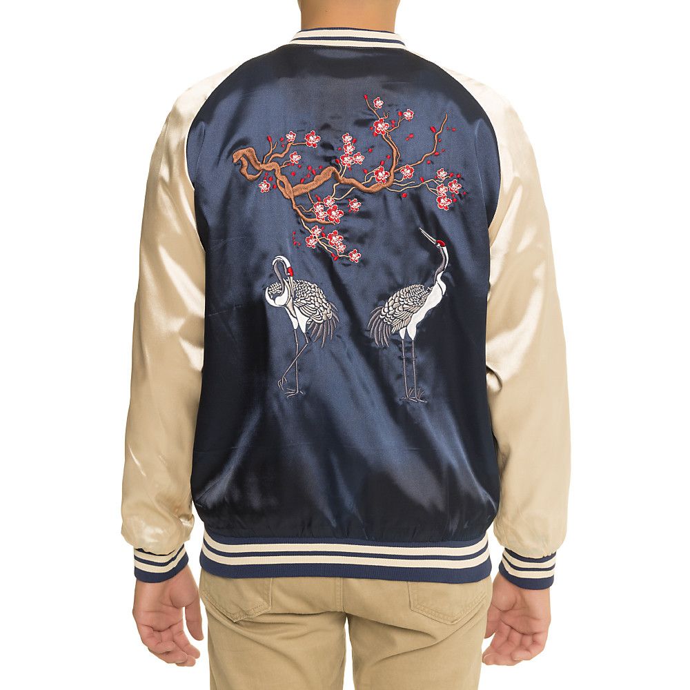 STANDARD ISSUE Crane Souvenir Jacket HS004NAVY Shiekh