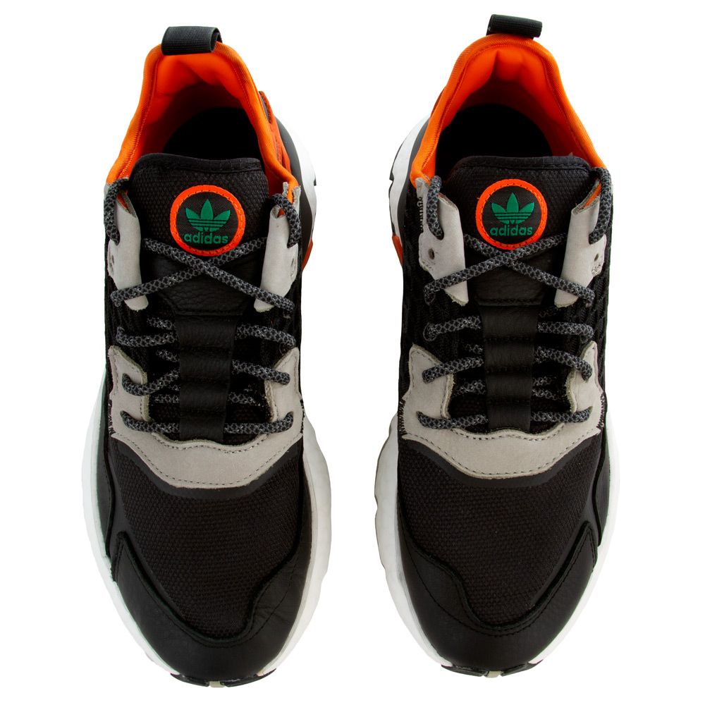 nite jogger orange black