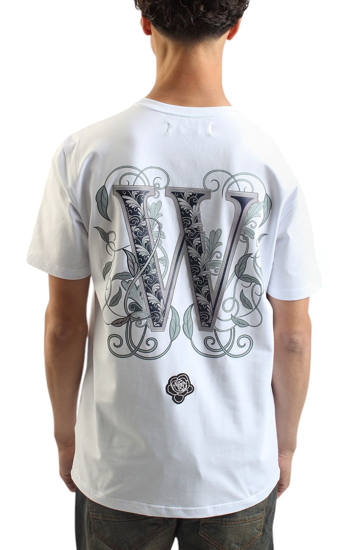 MAXIMA Whitney Houston Garden T-Shirt 7C10001-WHT - Shiekh