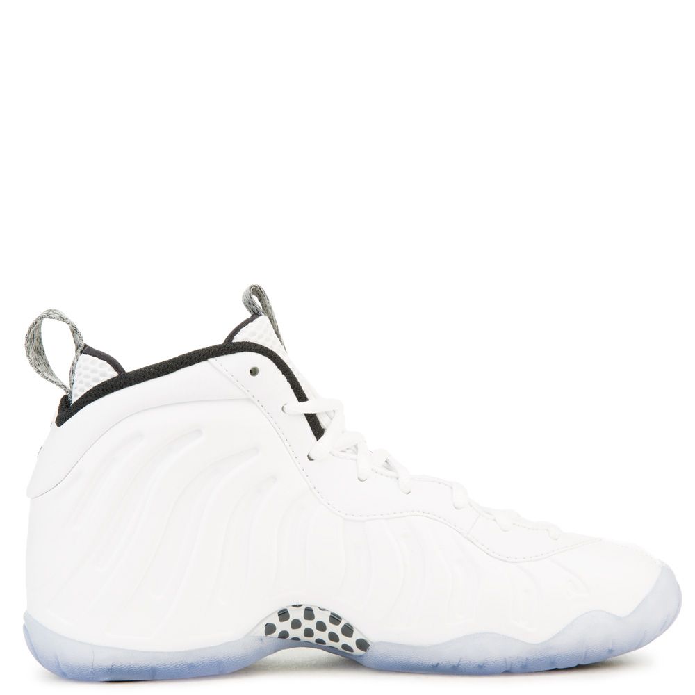 nike little posite one white and black