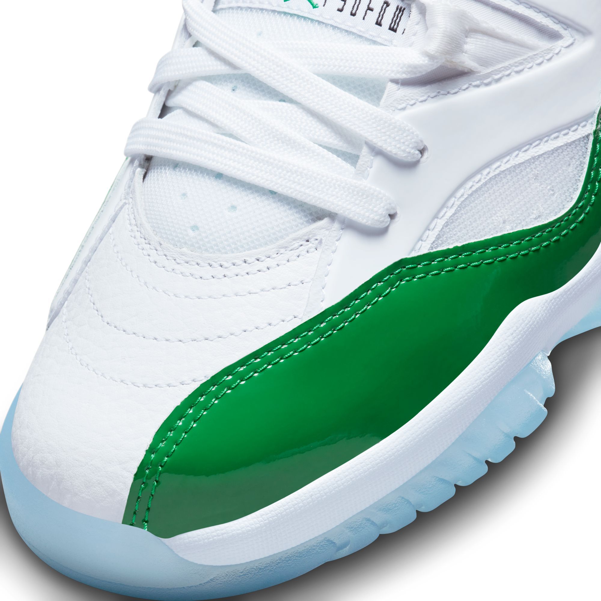 Jordan Jumpman Two Trey White Lucky Green Sneakers DO1925-130 Men’s Size 11 White Jordan Jumpman Two Trey  main image 4