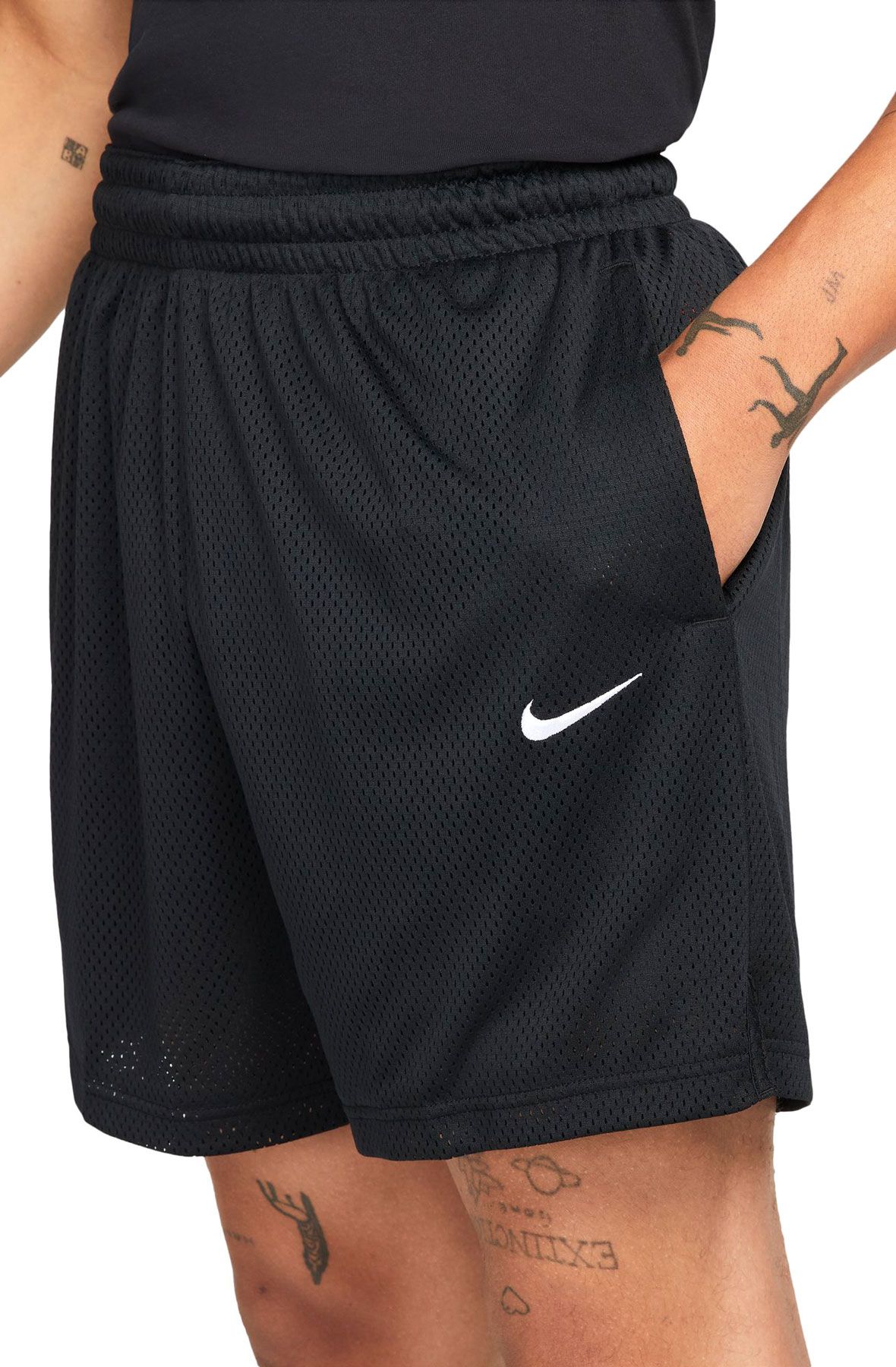 Basketball Mesh Shorts - Black