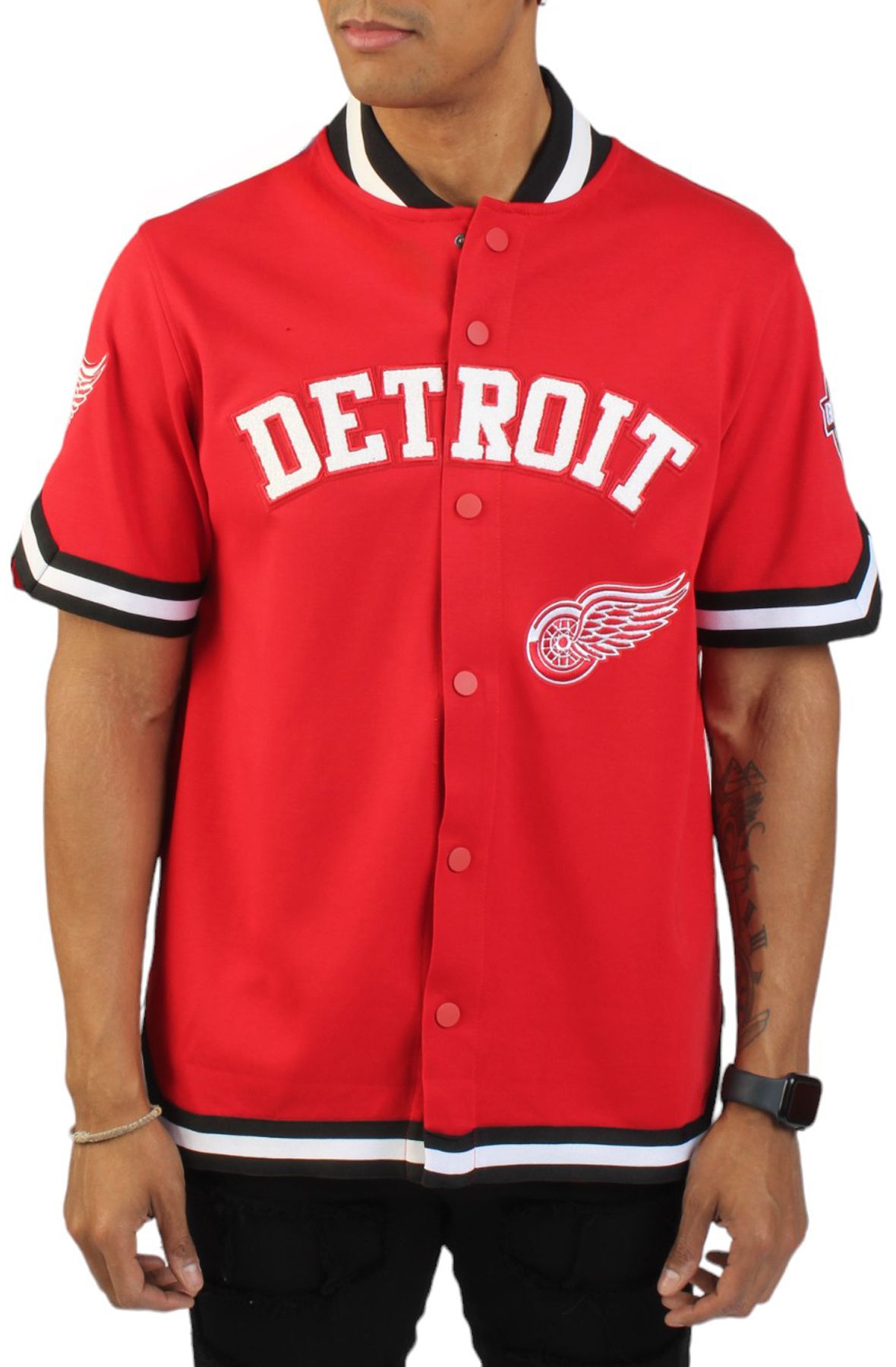 PRO STANDARD Detroit Wings Jersey HDR167633-RBK - Shiekh
