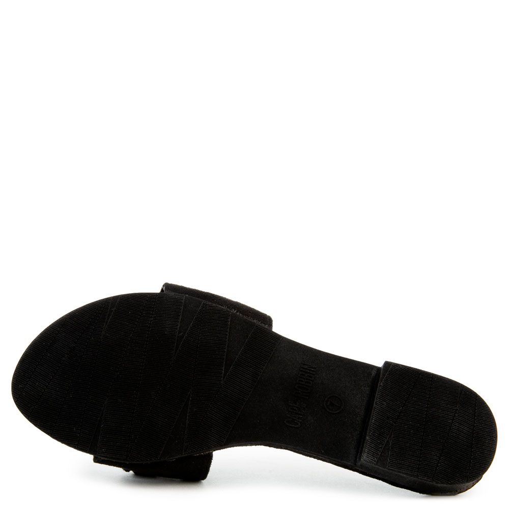 CAPE ROBBIN OMH-3 Sandals OMH-3/BLACK - Shiekh