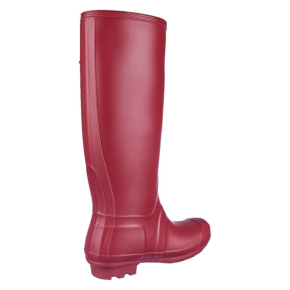 red rain boots wide calf