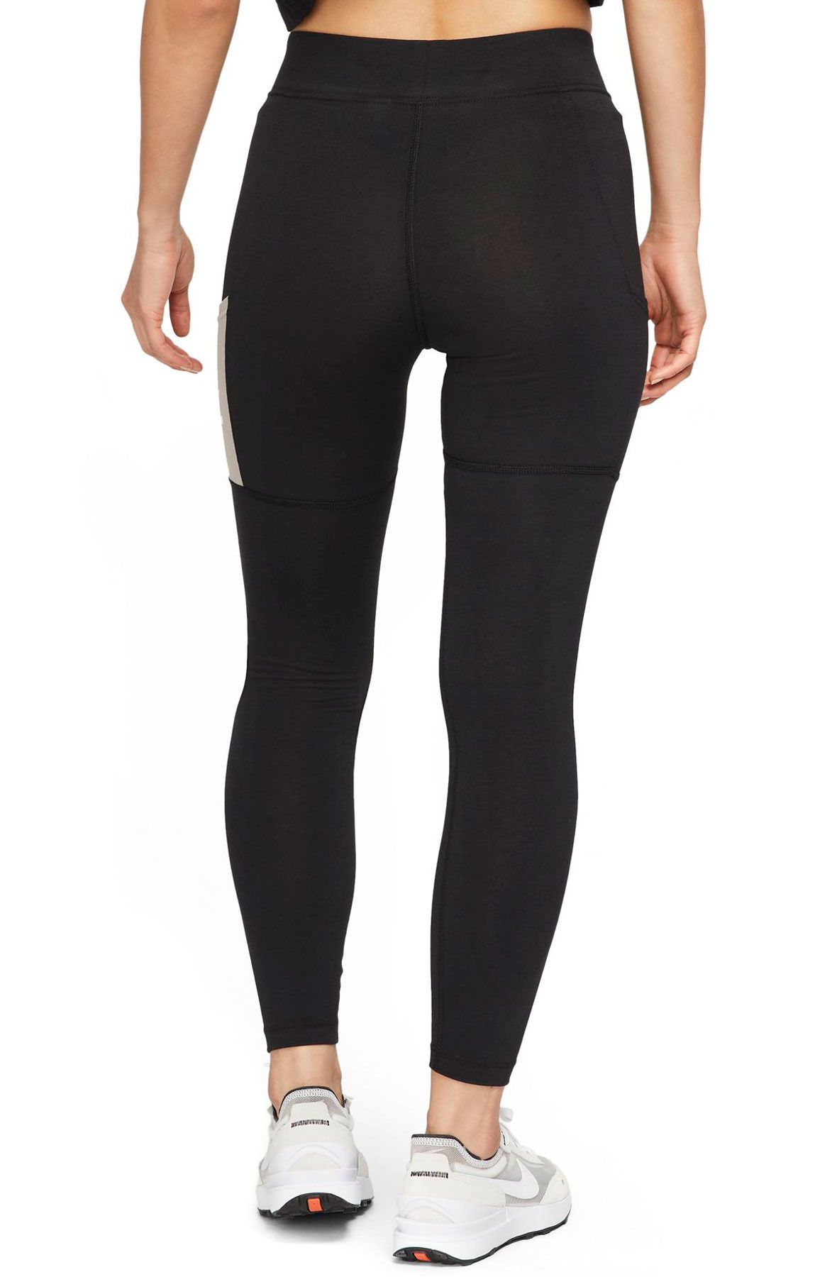 Sport leggings for Women ESSNT GX MR LGGNG SWSH Nike CZ8530 010 Black