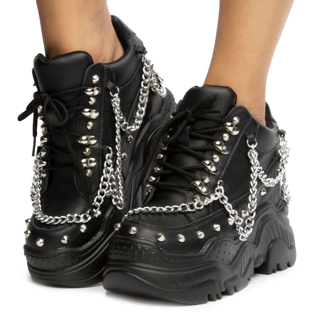 space candy platform sneakers