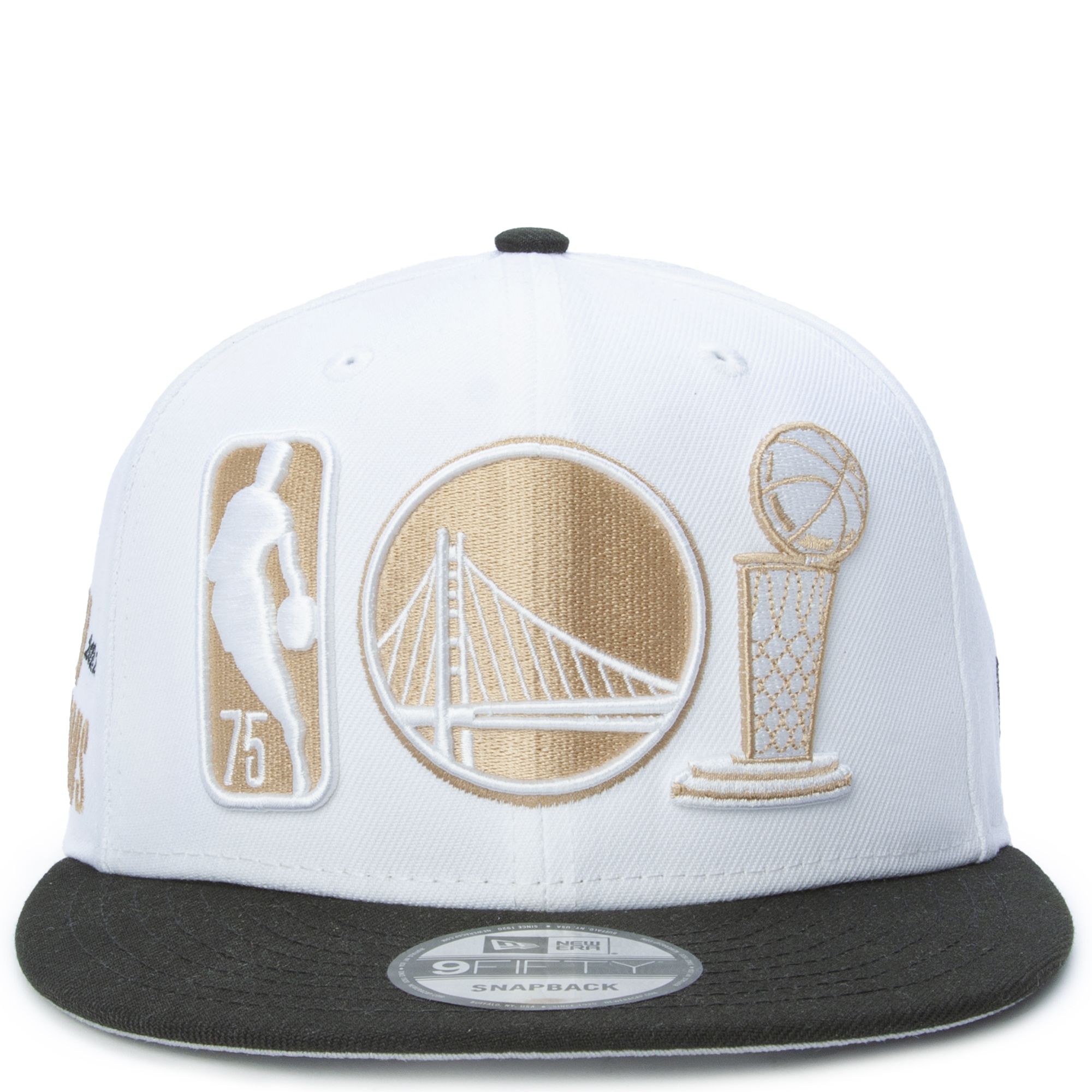 Men's New Era Royal Golden State Warriors City Cluster 59FIFTY Fitted Hat