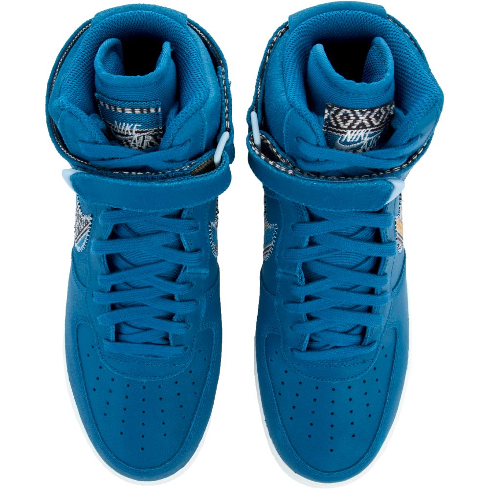 Nike - Men\'s Air Force 1 High \'07 LV8 \'Industrial Blue\' Size 10 Nike Air Force 1  main image 3