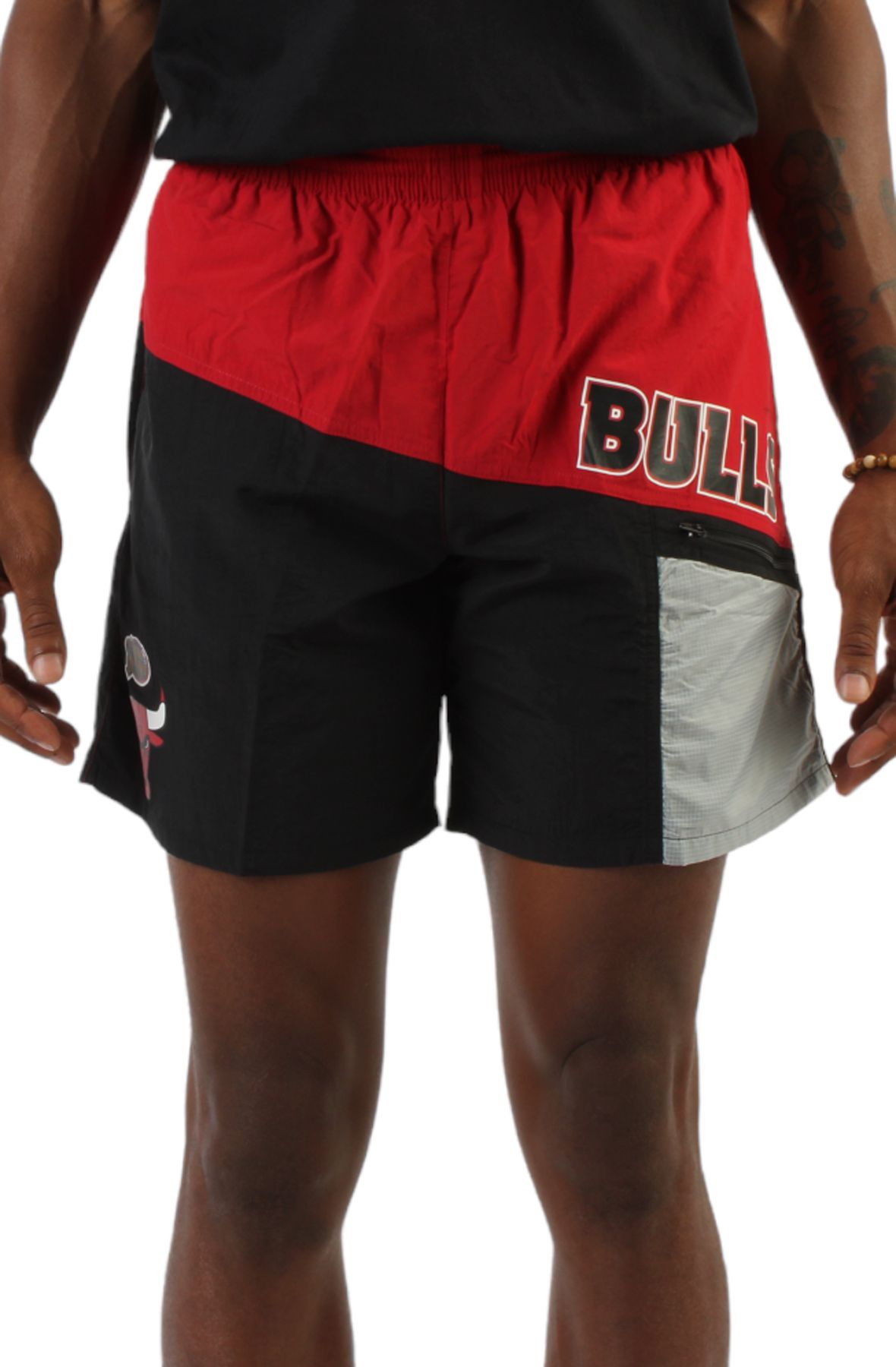 Nike Men's Chicago Bulls Red Mesh Shorts, XL