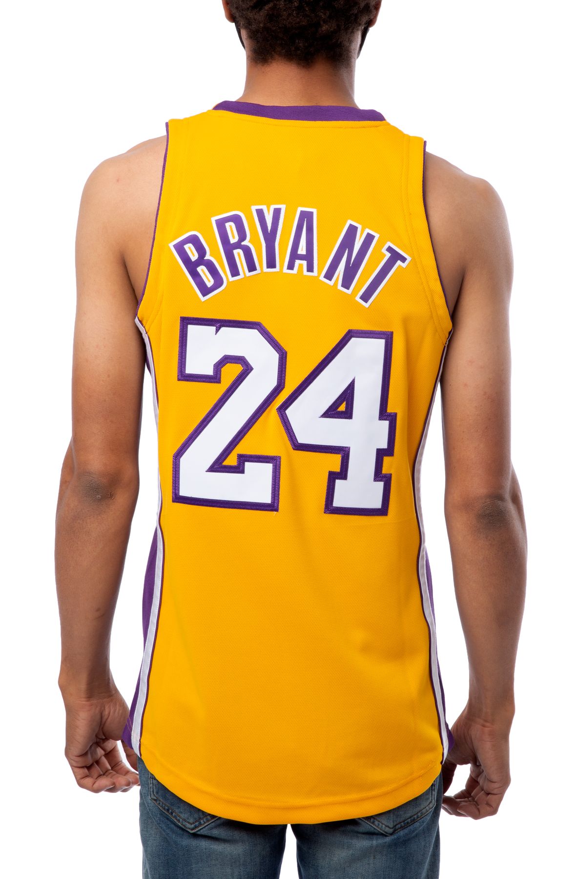 Kobe Bryant Los Angeles Lakers Gold Hardwood Classics 2008-09 Authentic  Jersey — Goode Foundation
