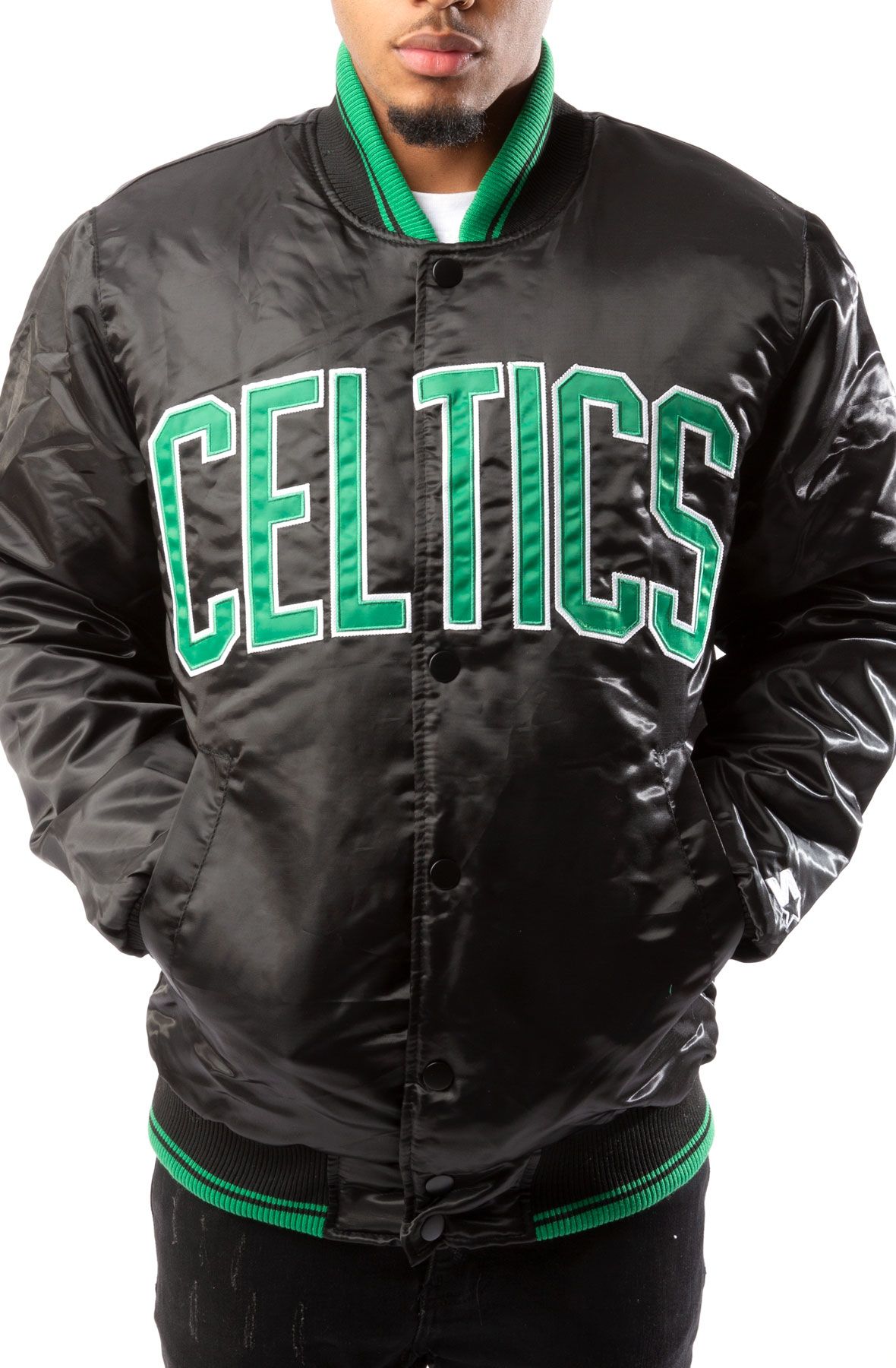 black celtics jacket