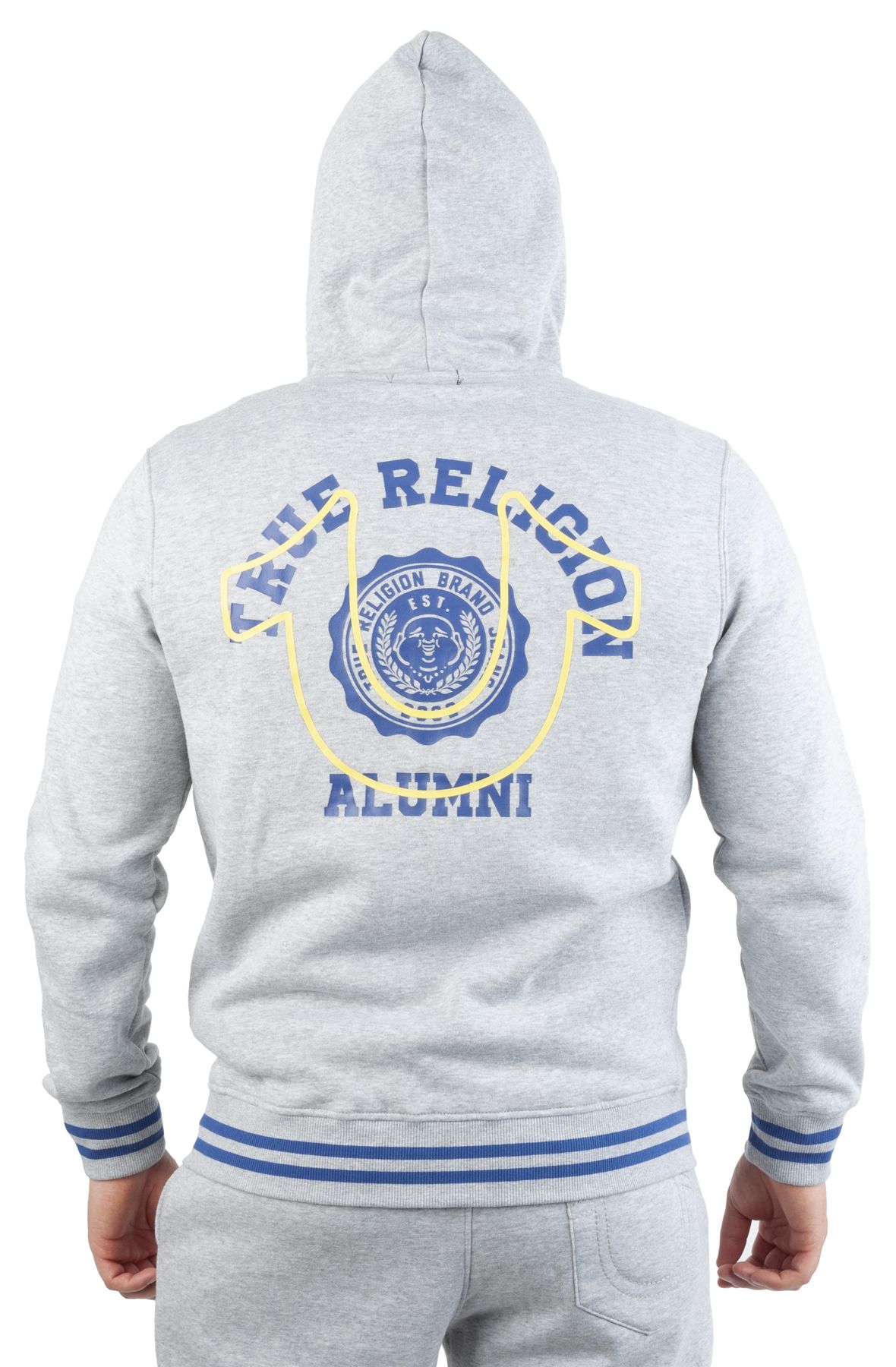TRUE RELIGION Varsity Zip Up Hoodie 106318-1501 - Shiekh