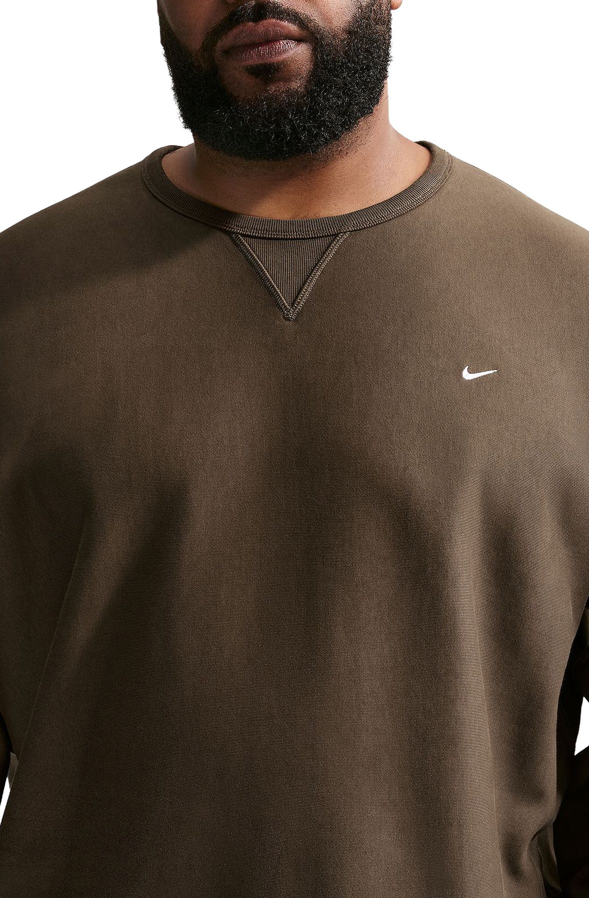 NIKE Solo Swoosh Fleece Crew HV1086 212 - Shiekh