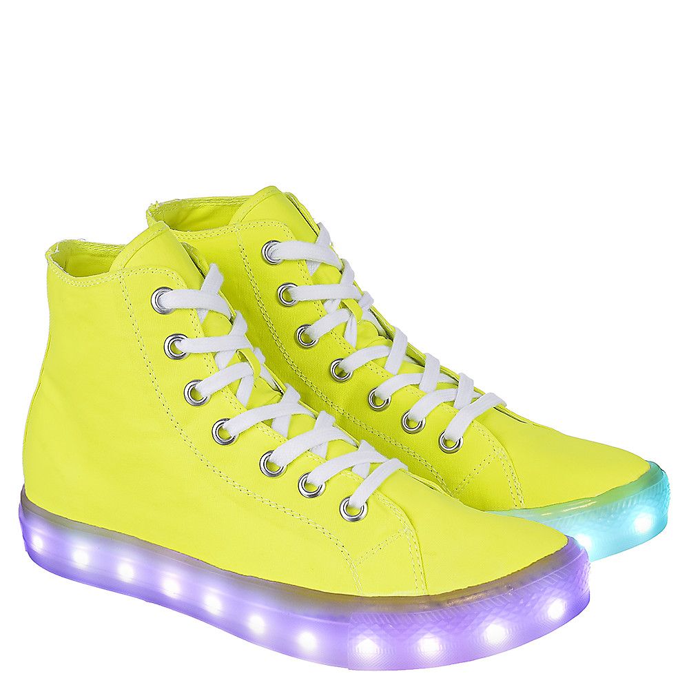 Neon yellow guinness high tops