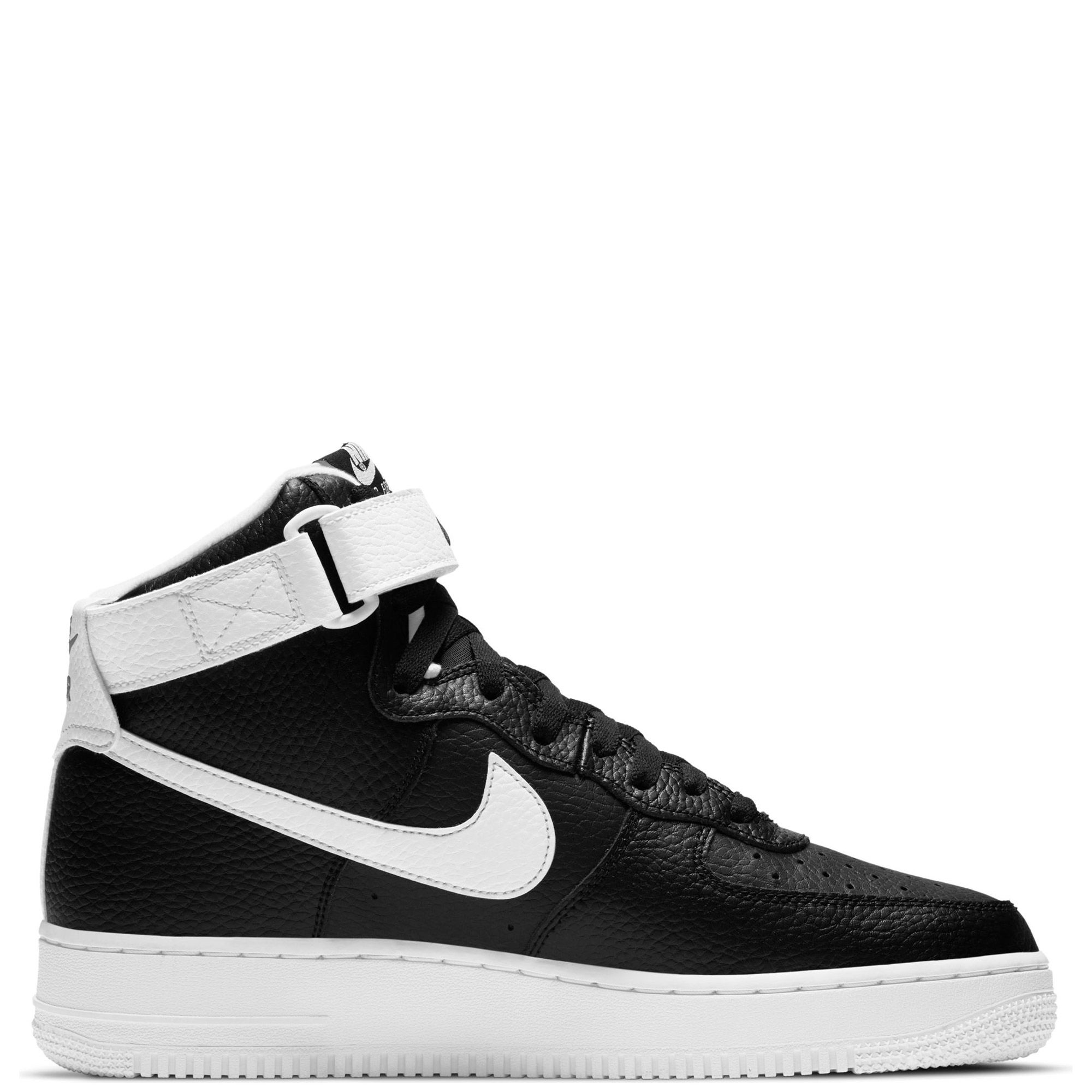Mens Size 10 - Nike Air Force 1 Black White CT2303-002