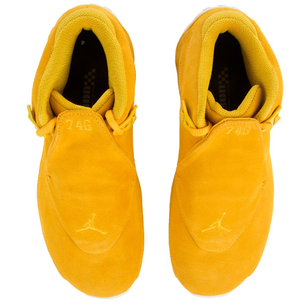 Jordan 18 yellow ochre best sale