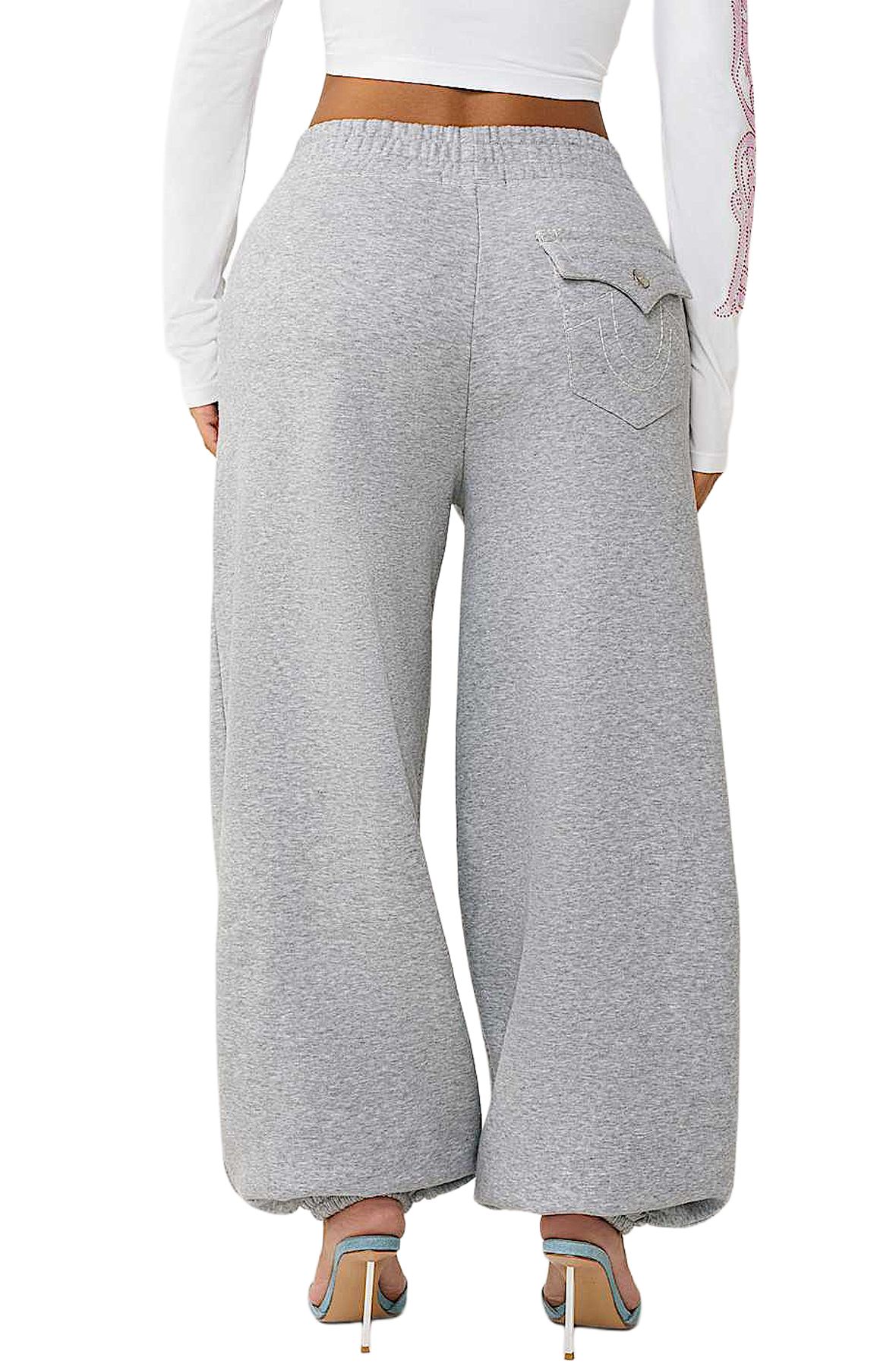 TRUE RELIGION Big T Crystal Baggy Joggers 209854-1501 - Shiekh