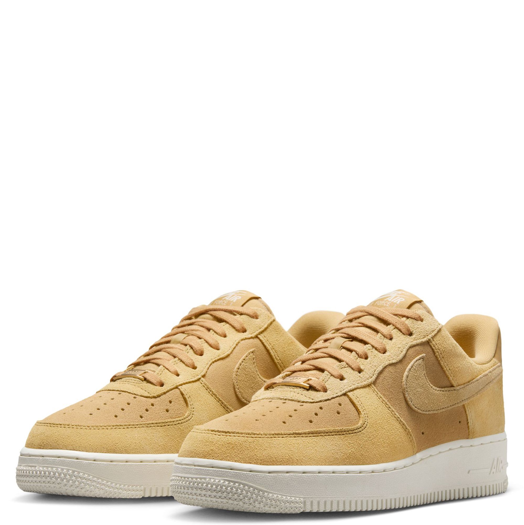 国内配送 NIKE W AIR FORCE 1 '07 CLUB GOLD/CLUB GOLD-SAIL Nike Air Force 1 Low '07 Club Gold Sail (Women's) - HJ5336