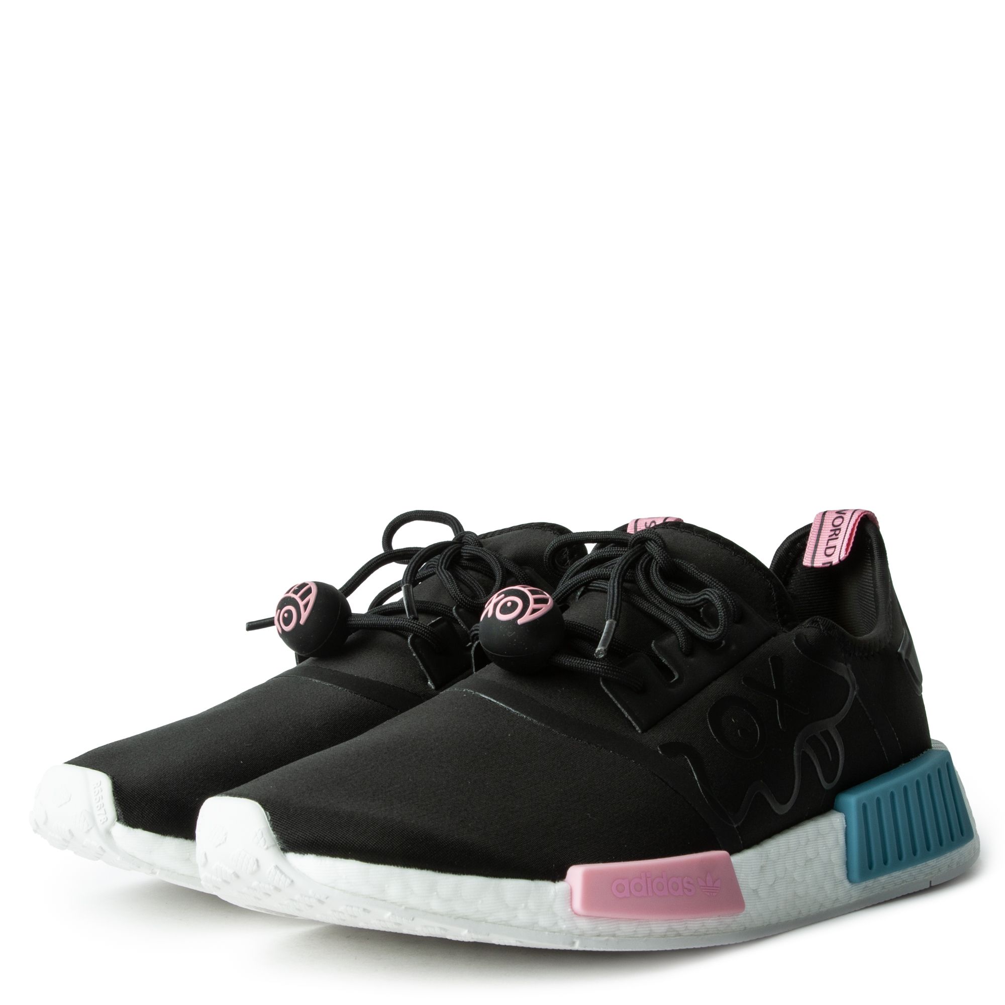 Nmd r1 clearance womens black/black/pink spirit