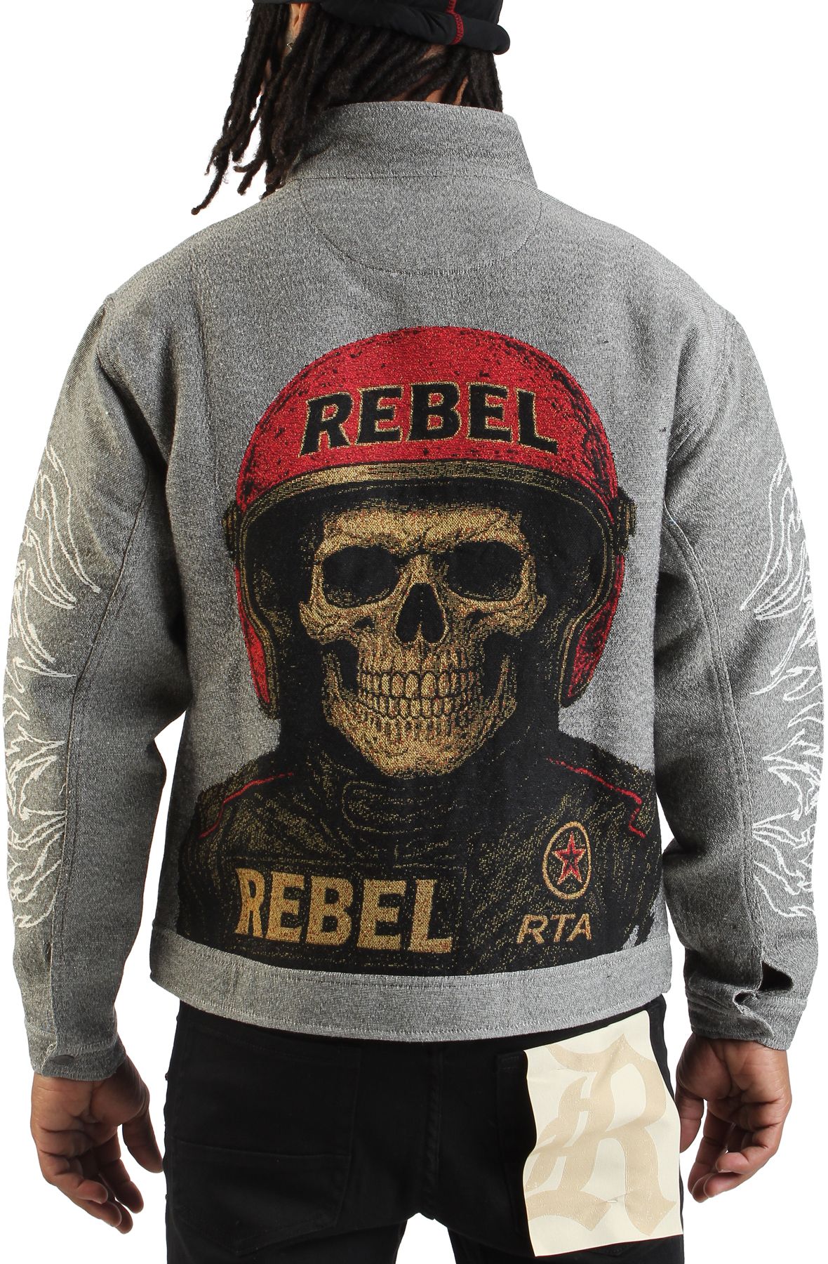 REBEL MINDS Rebel Rider Jacket 152-550SH - Shiekh