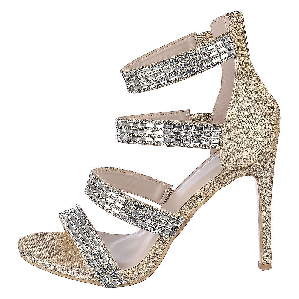 Women's Isabella High Heel Dress Shoe Gold Women's Shoes Women