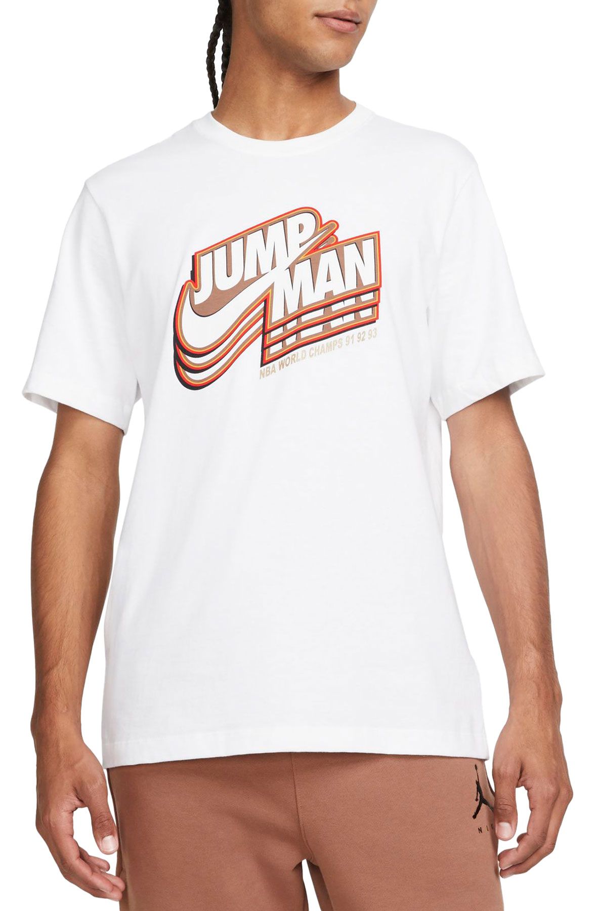 JORDAN Jumpman Short-Sleeve Graphic T-Shirt DC9773 100 - Shiekh