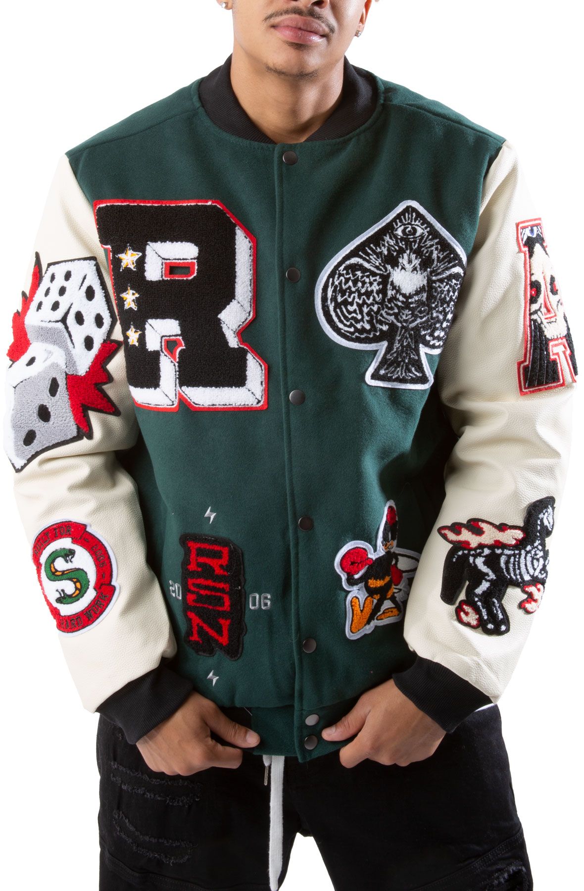 spoiler varsity jacket