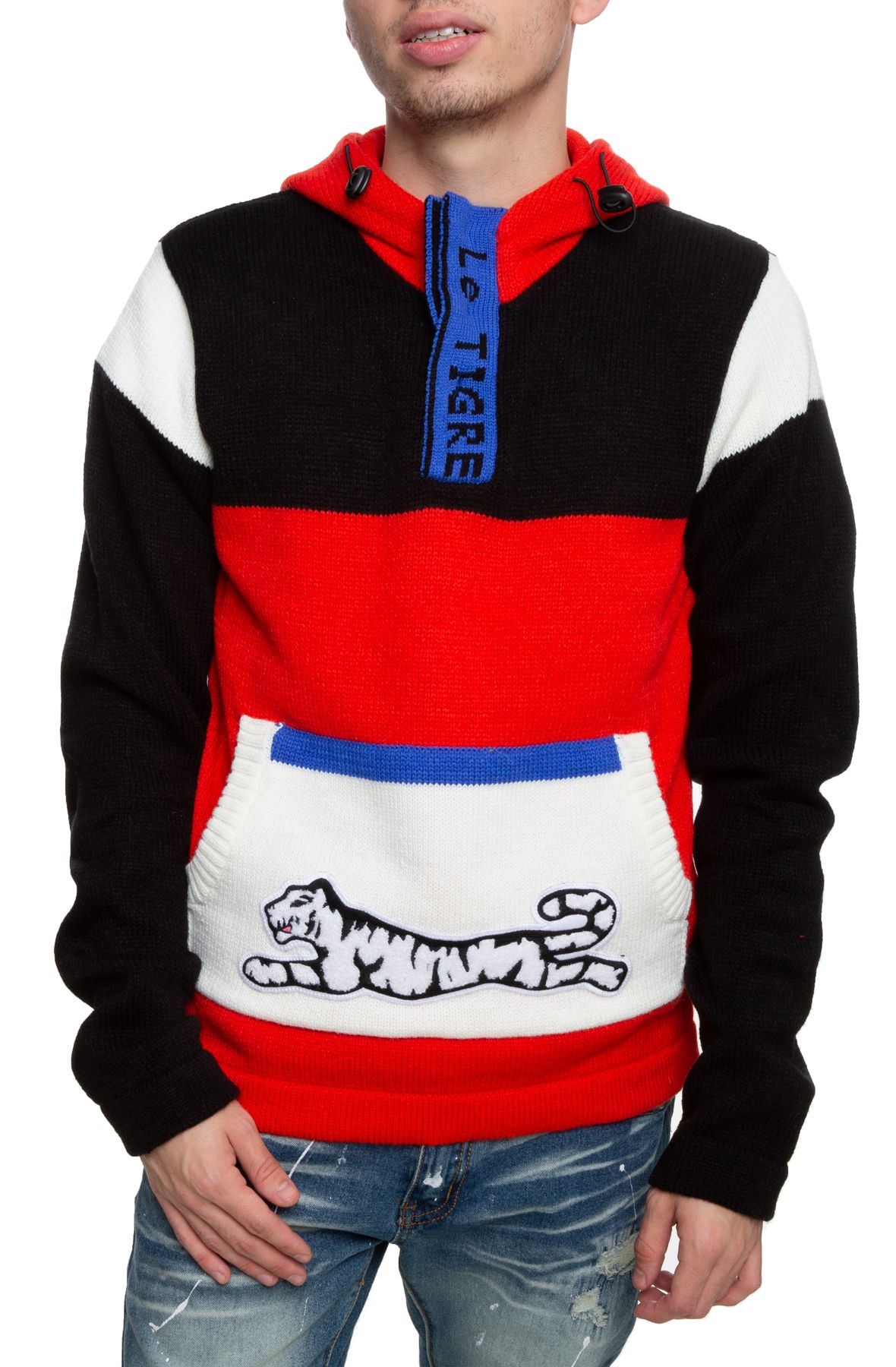 Le tigre 2025 color block sweatshirt