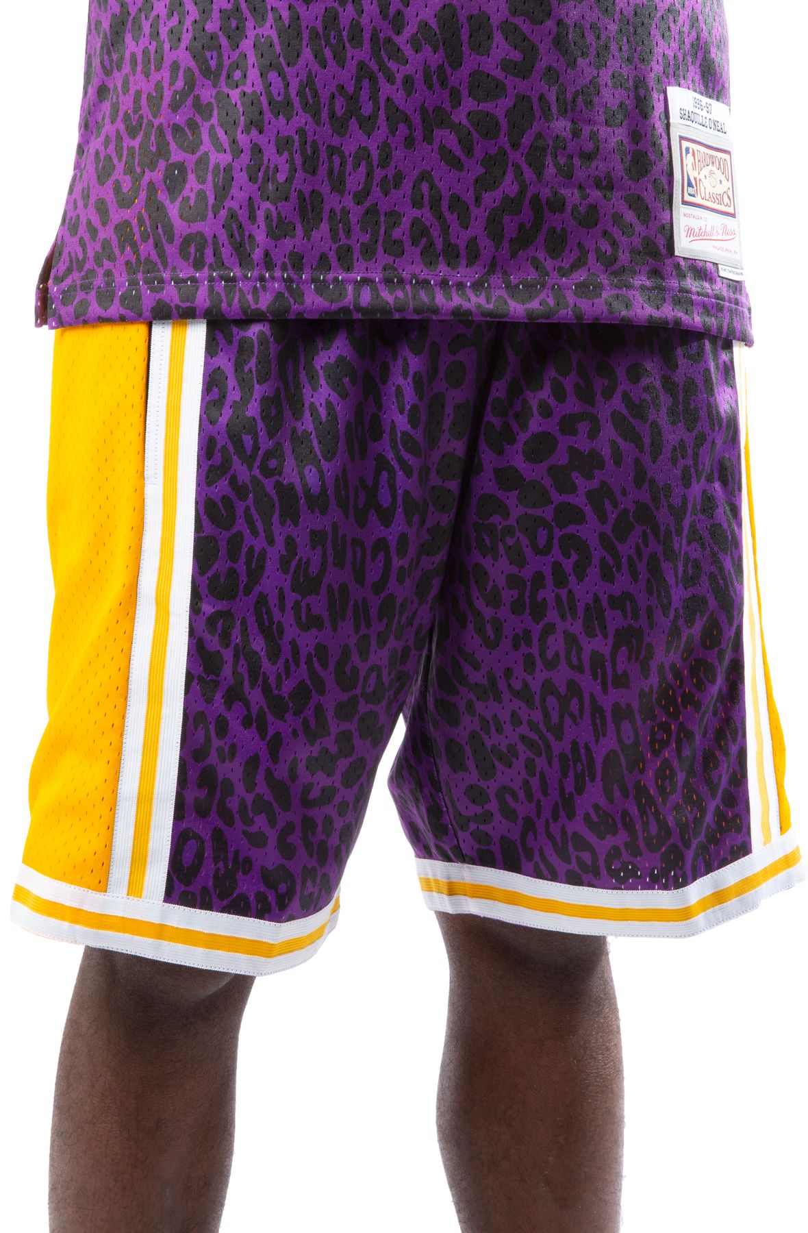 Lakers Shorts Bape Mitchell And Ness Shorts BAPE X Mitchell Ness