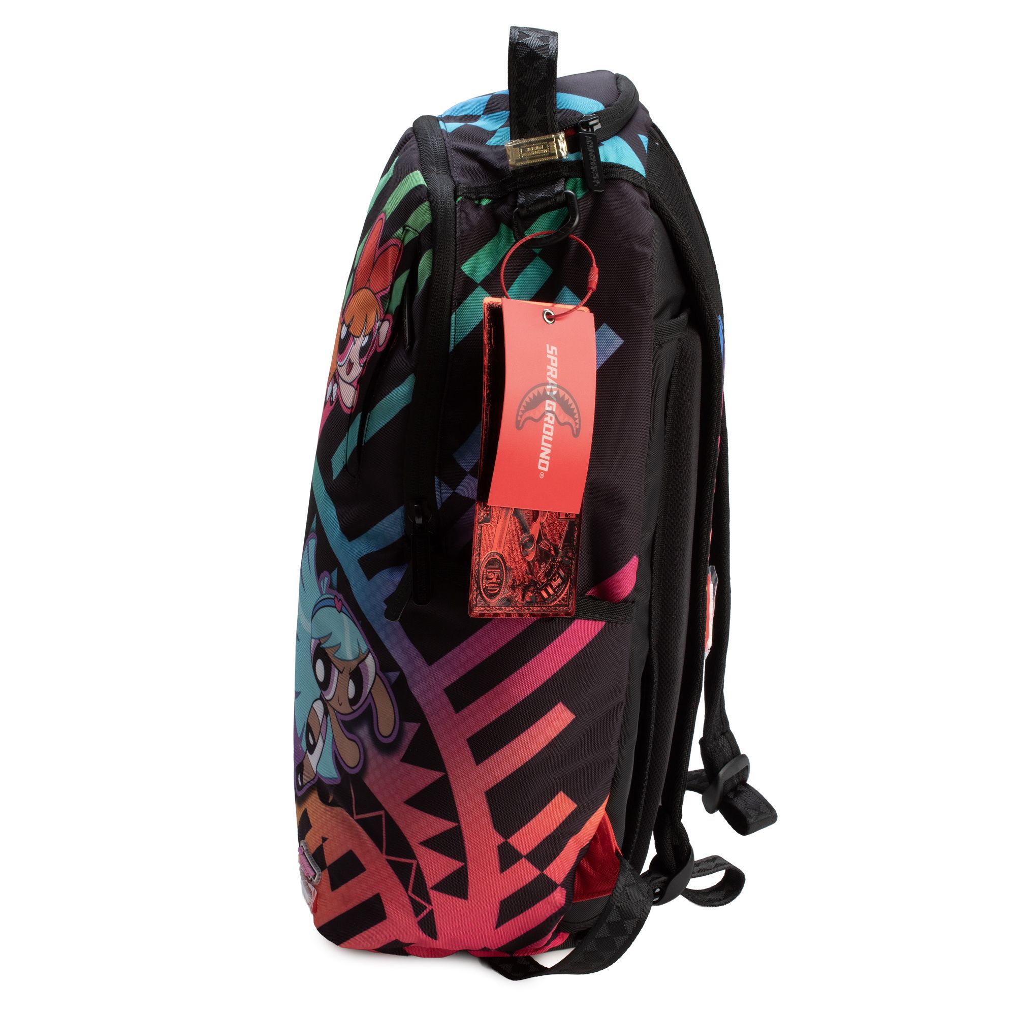 SPRAYGROUND Powerpuff Girls Rainbow Shark Backpack