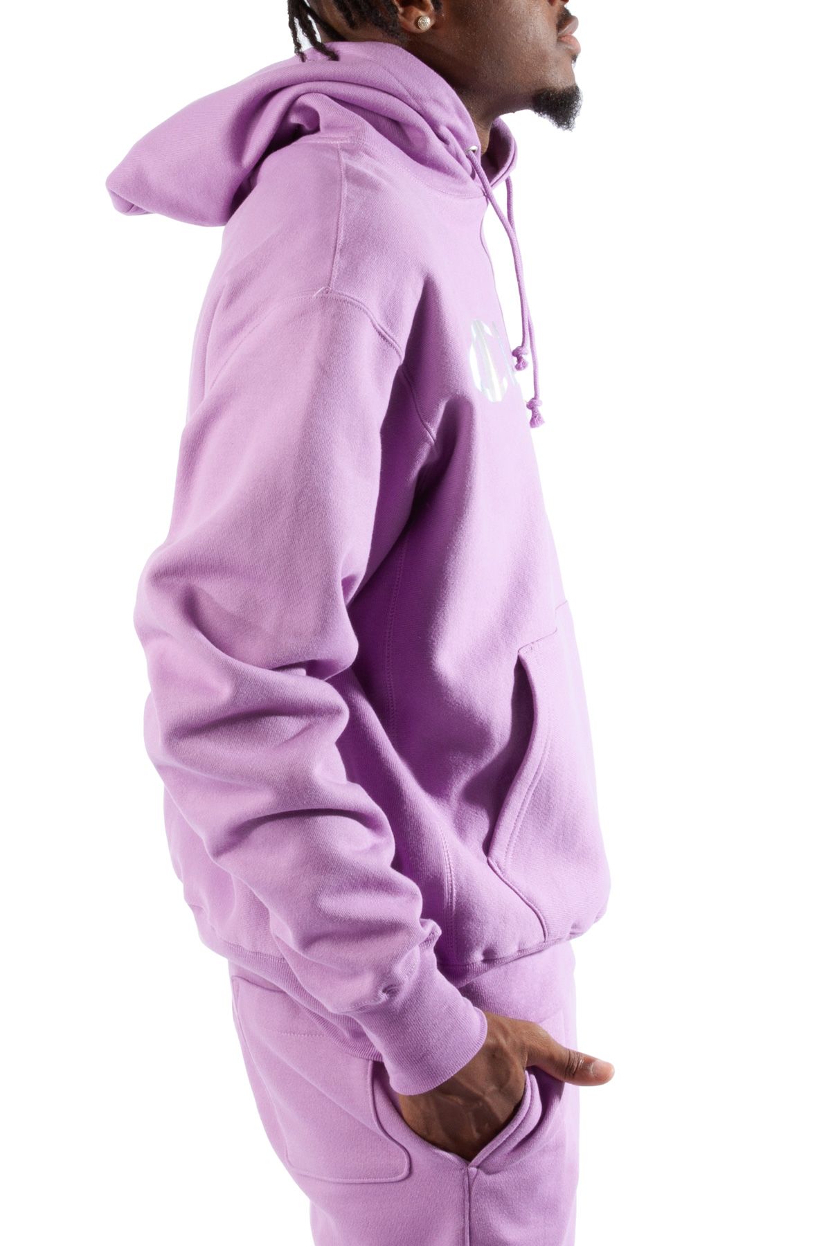 Mens Hoodie Lavender Champion Reverse Weave Hoodie Champion Mens