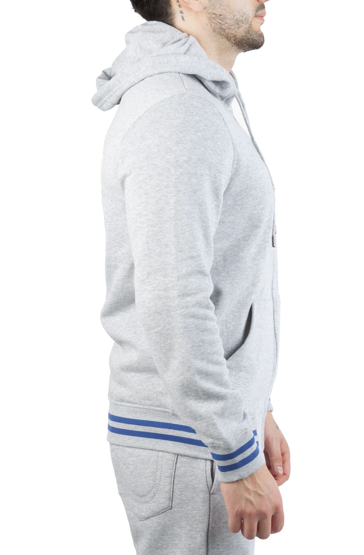 TRUE RELIGION Varsity Zip Up Hoodie 106318-1501 - Shiekh