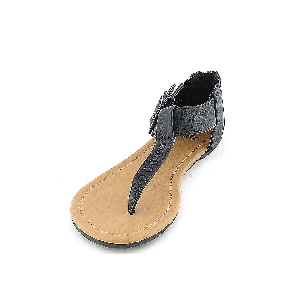 POSH 046 Thong Sandals 046/BLACK - Shiekh