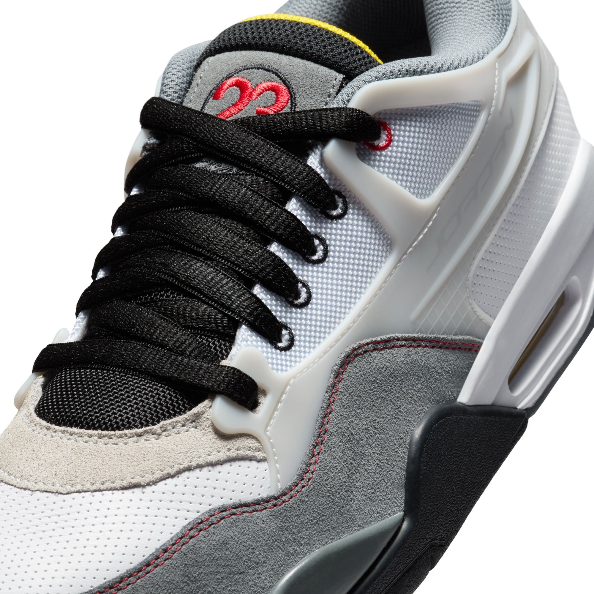 Jordan 4 RM Premium White Black Smoke Grey Fire Red  IB8052-100 Men\'s Size 12 Nike Air Jordan 4 RM Premium White Black Smoke Grey IB8052  main image 2