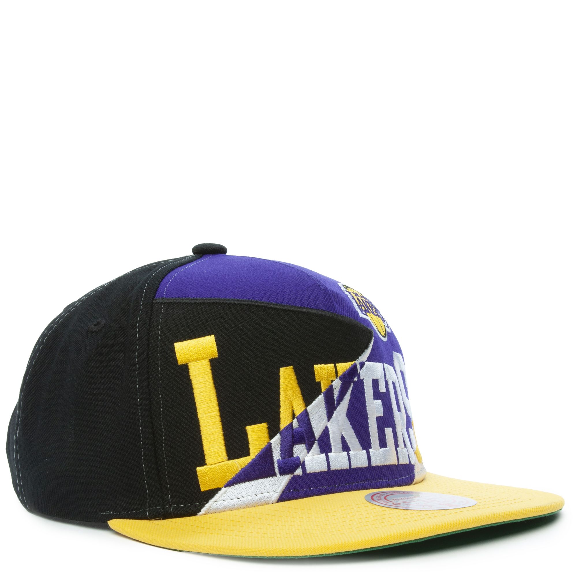 MITCHELL & NESS Los Angeles Lakers Hand Drawn Snapback  HHSS3479-LALYYPPPWHIT - Karmaloop