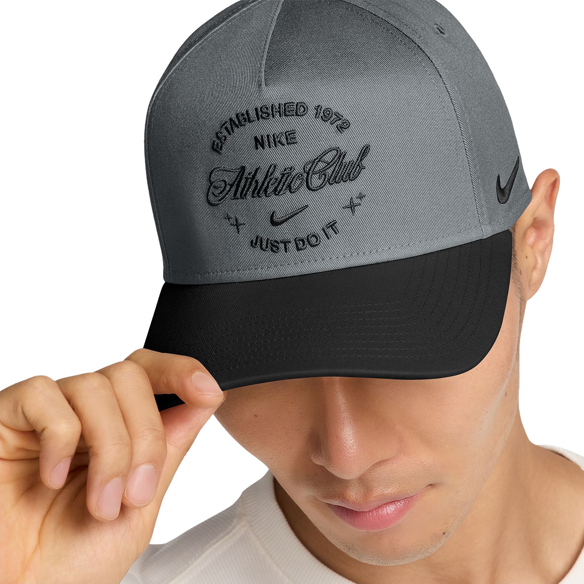 帽子 NIKE x SKIMS Cap Grey S/M NIKE Rise Structured A-Frame Cap IR0729 084 - Shiekh