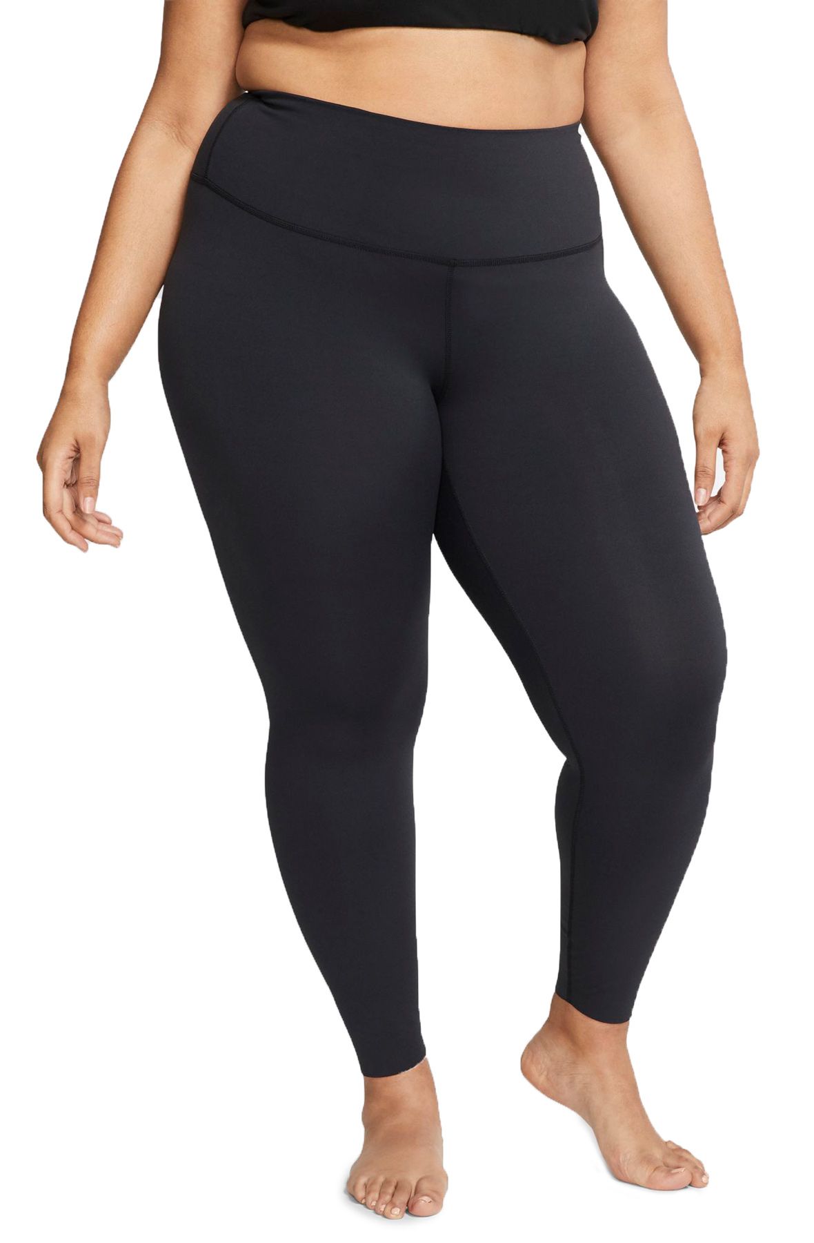 Nike Women's Yoga Luxe High-waisted 7/8 Leggings In Black