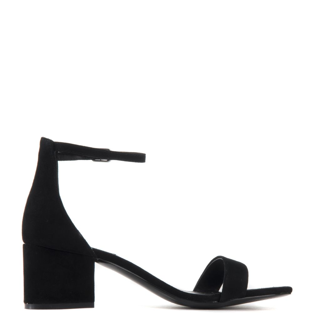 irenee black suede
