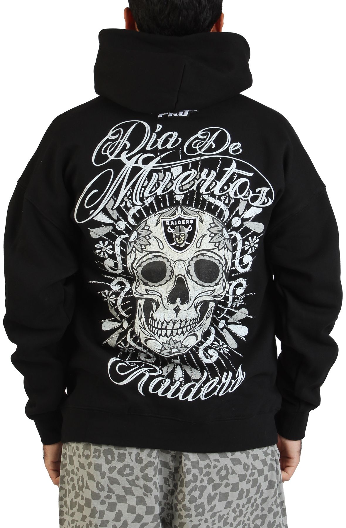 PRO STANDARD Las Vegas Raiders Dia De Muertos Hoodie FOR5411304