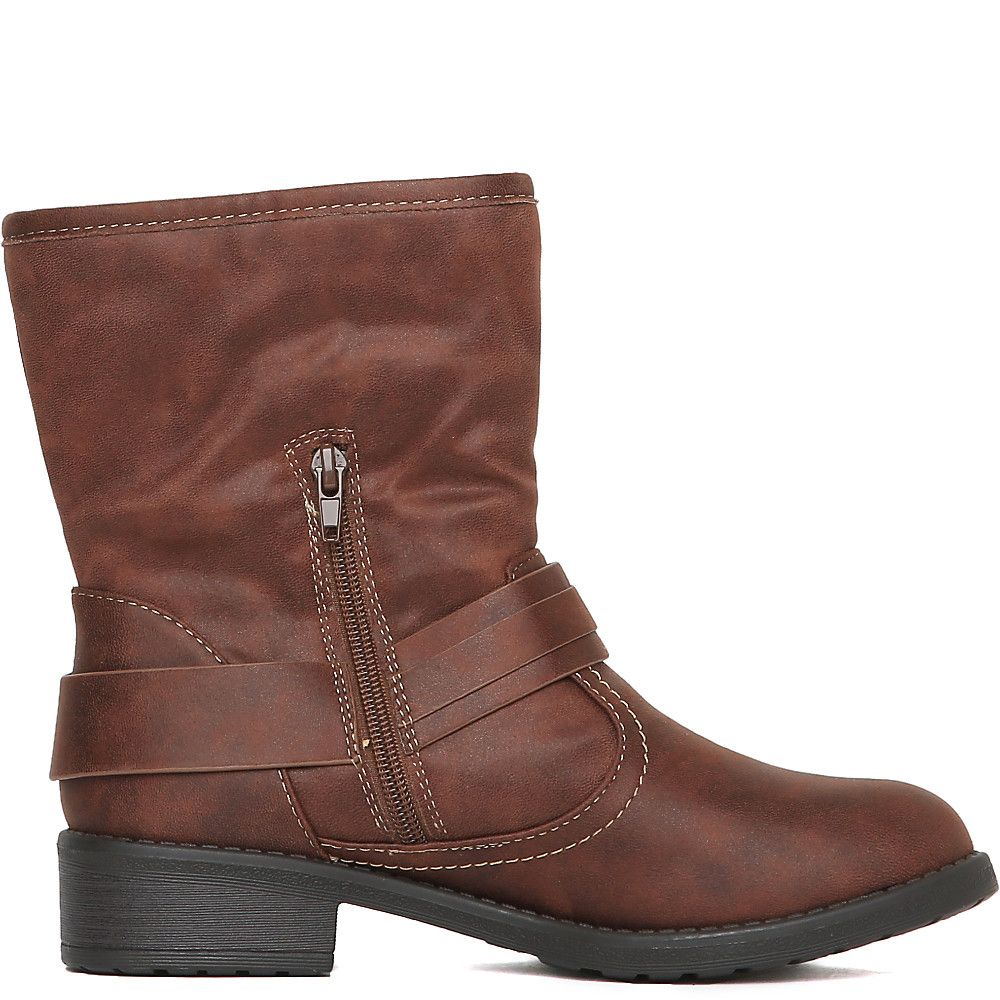 light brown ankle boot