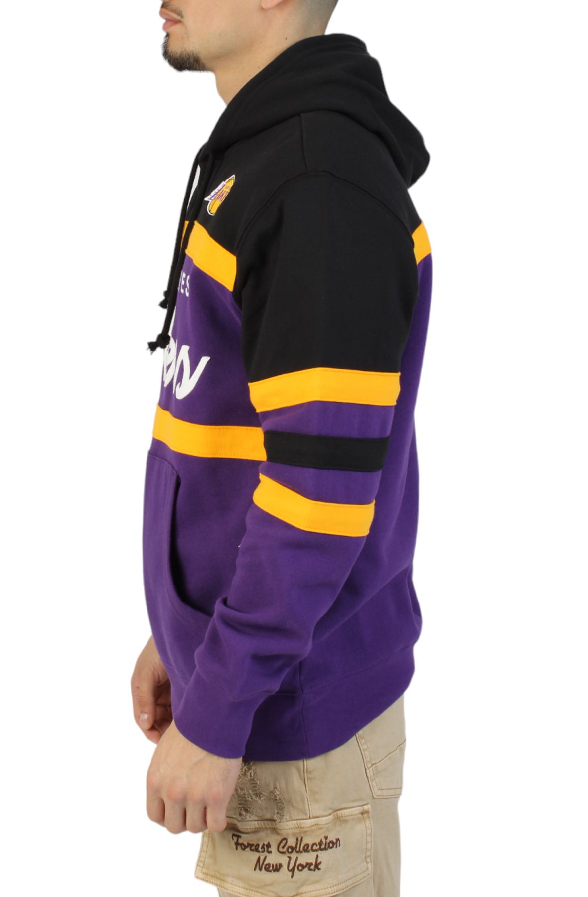 Lakers hoodie purple clearance