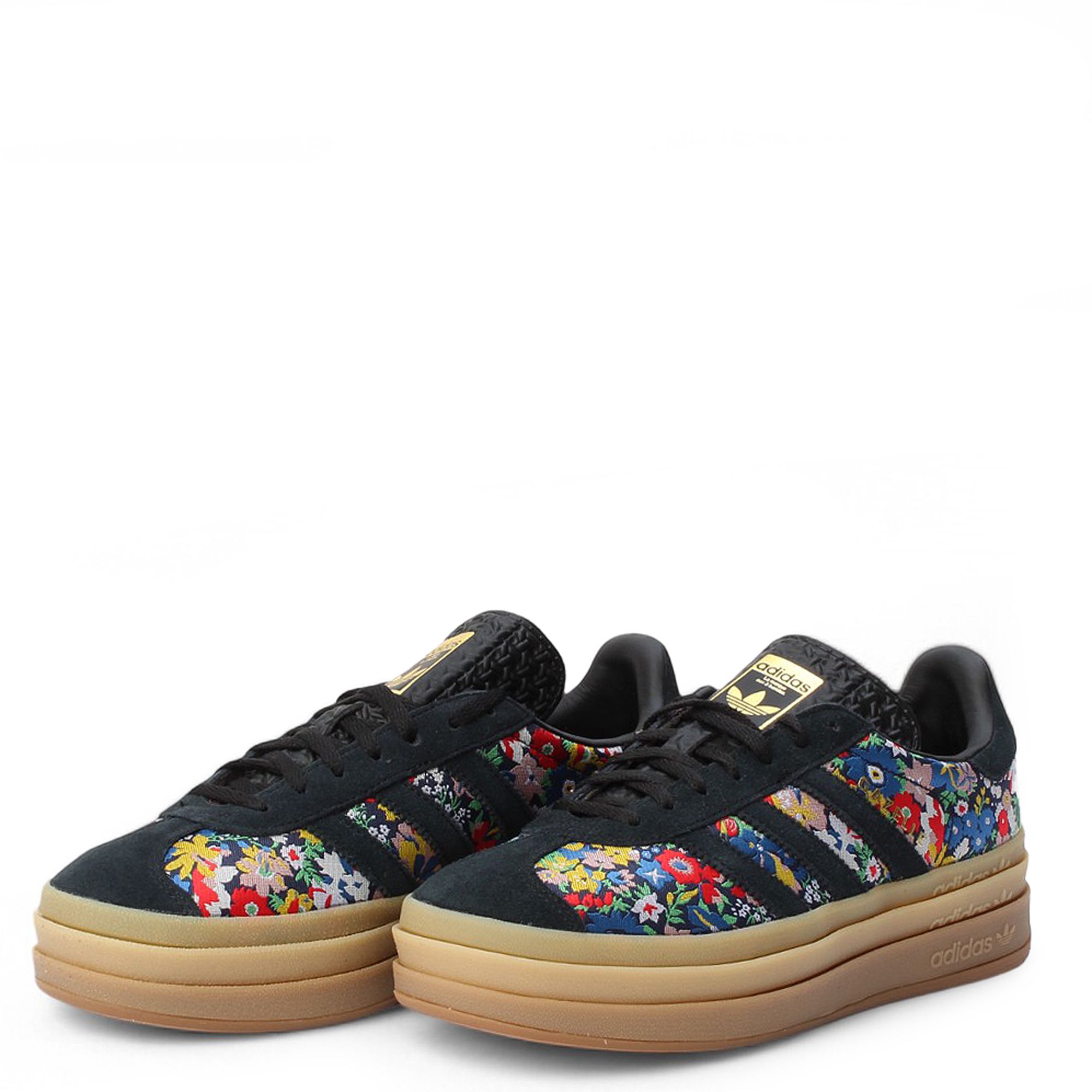 adidas GAZELLE BOLD Black Gold アディダス JI2572 Adidas Originals GAZELLE BOLD × Liberty London BLACK JI2572