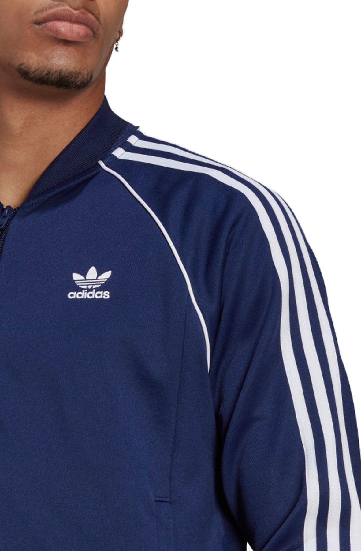 Adidas sst track jacket sky blue sale