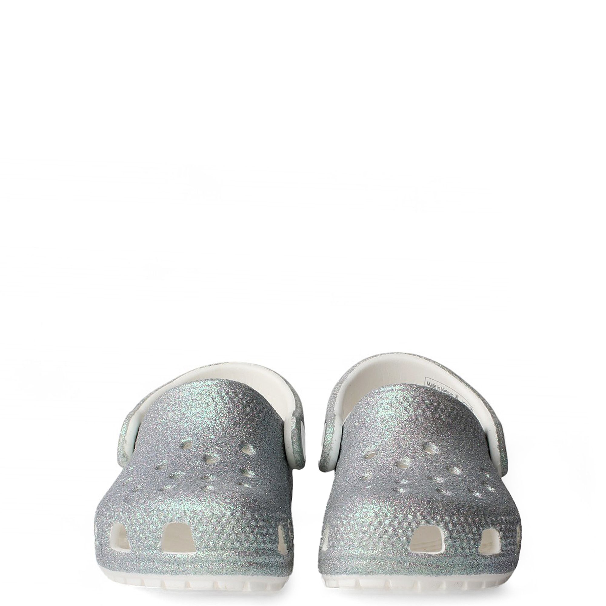 CROCS Toddler Glitter Clog 210985-100 - Shiekh