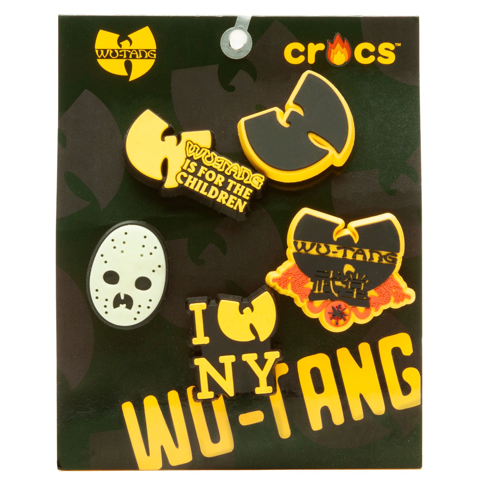 wu tang crocs jibbitz