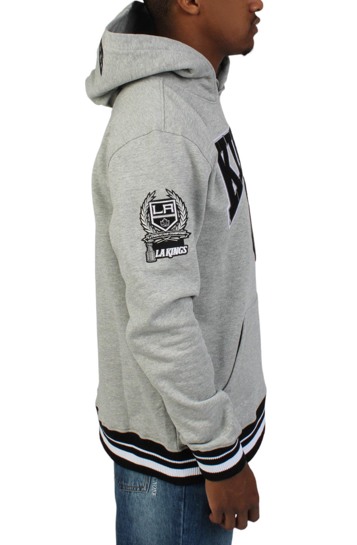 Los Angeles Kings ジャケット グレー NHL Los Angeles Kings jacket, 80s, Campri Teamline, 1980s